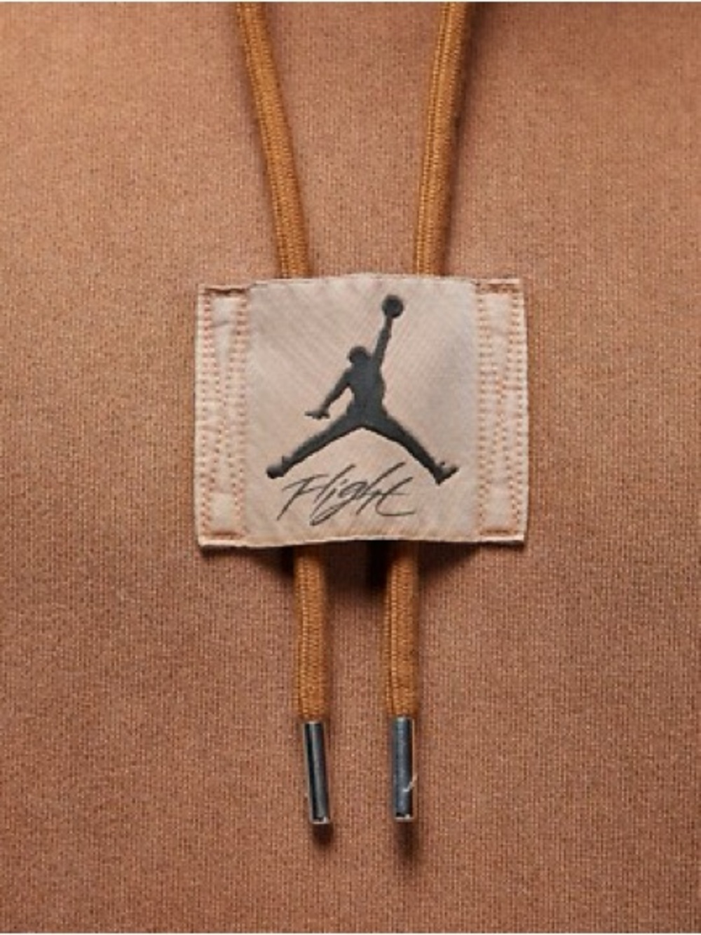 Nike Jordan Essentials SET Brown Men Statement Flight Fleece Hoodie/Sweats Sz L - Picture 4 of 10